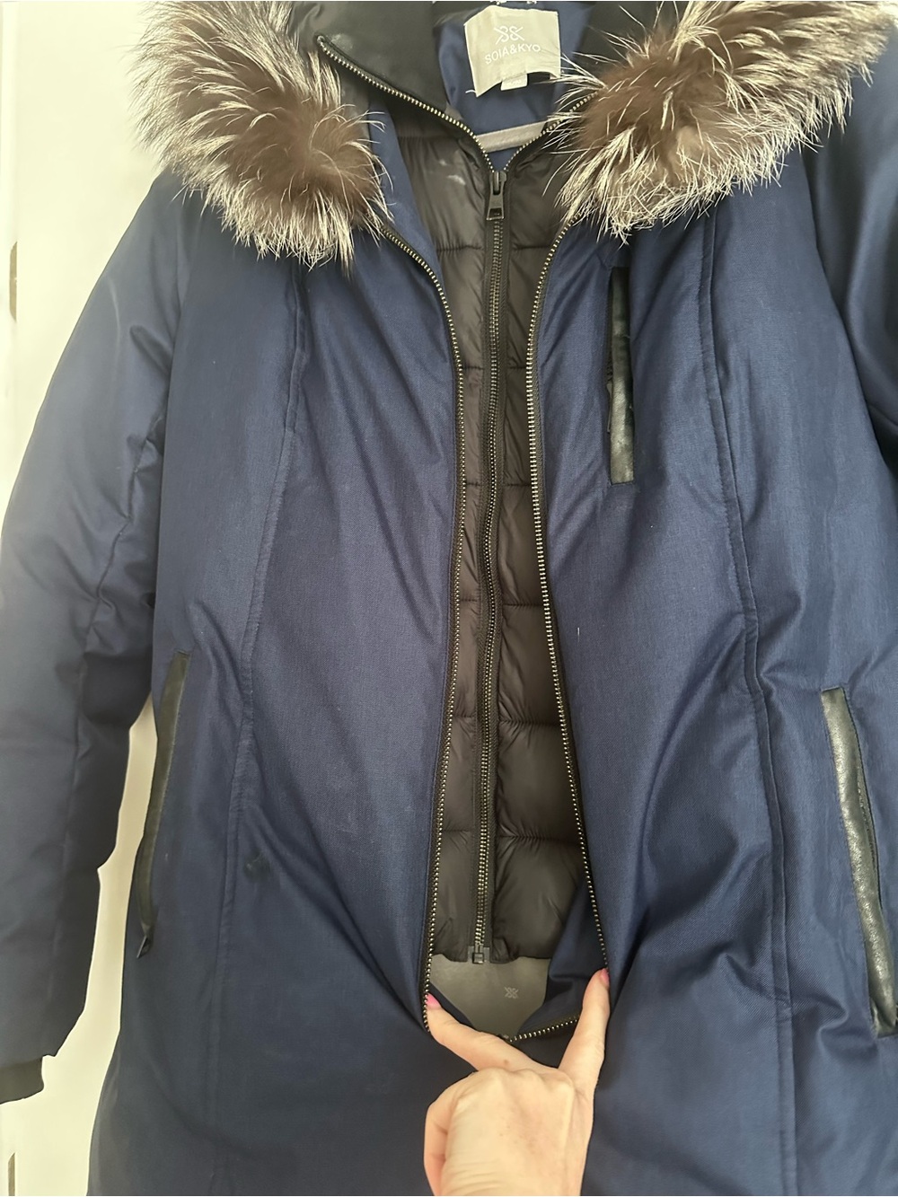 Soia & Kyo Christy down coat - Picture 5 of 8